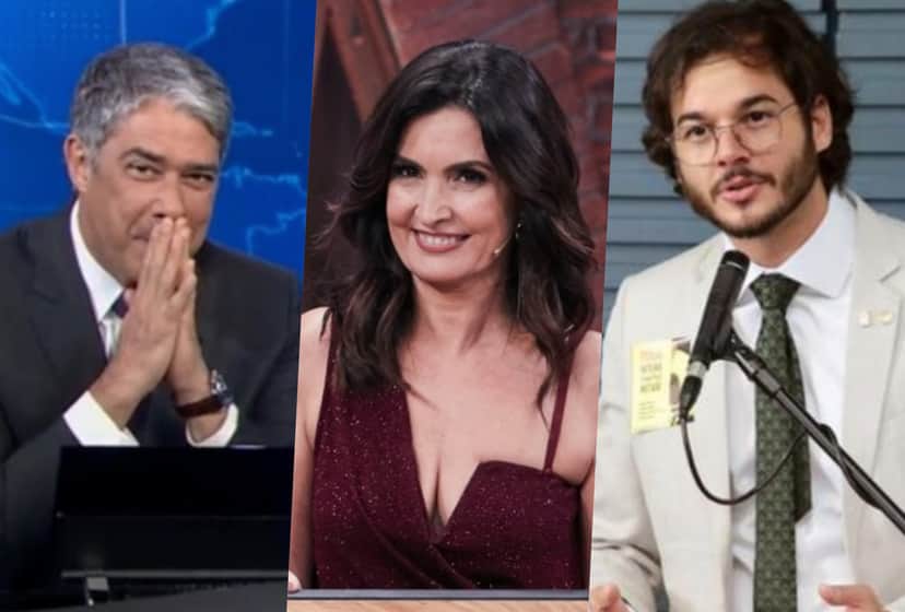Fátima Bernardes não escondeu nada e deu detalhes íntimos envolvendo Túlio Gadelha e William Bonner (Foto montagem) Fátima Bernardes não escondeu nada e deu detalhes íntimos envolvendo Túlio Gadelha e William Bonner (Foto montagem)