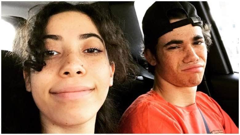 Ator Cameron Boyce e sua irmã Maya Boyce (Foto: Reprodução) Ator Cameron Boyce e sua irmã Maya Boyce (Foto: Reprodução)