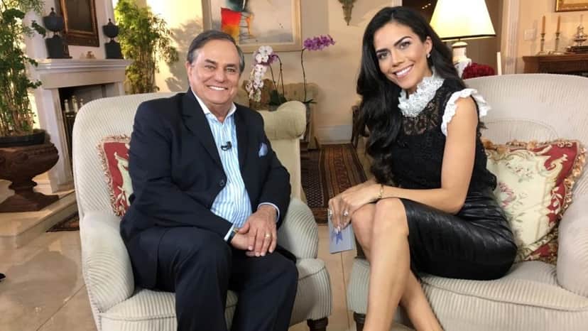 Ronnie Von e Daniela Albuquerque (Foto: Reprodução) Ronnie Von e Daniela Albuquerque (Foto: Reprodução)