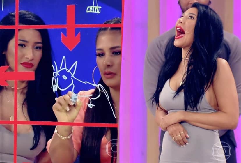 Simone e Simaria se desentenderam ao vivo durante o Tamanho Família na Globo Simone e Simaria se desentenderam ao vivo durante o Tamanho Família na Globo
