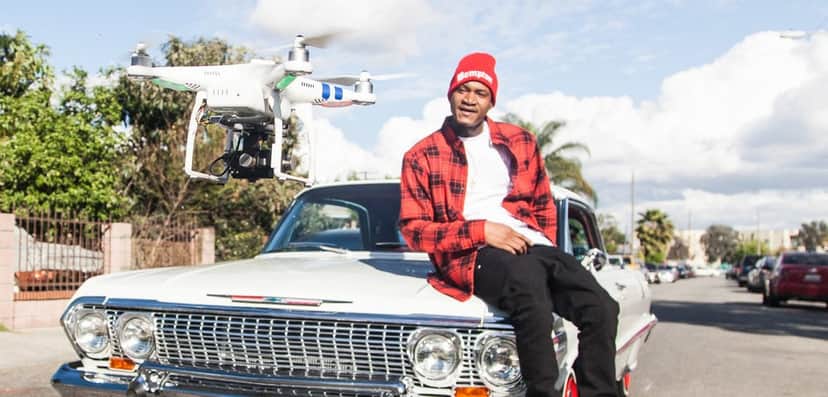 O rapper Slim 400 foi baleado em um tiroteio em Los Angeles (foto: Reprodução) O rapper Slim 400 foi baleado em um tiroteio em Los Angeles (foto: Reprodução)