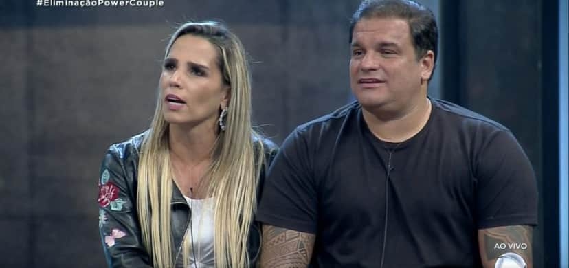 Taty Zatto e Marcelo Braga são eliminados do Power Couple Brasil (Foto: Reprodução) Taty Zatto e Marcelo Braga são eliminados do Power Couple Brasil (Foto: Reprodução)