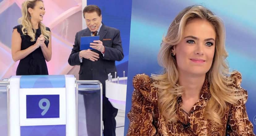 Silvio Santos demonstrou mais uma vez seu carinho pela atriz Thaís Pacholek (Foto: Divulgação) Silvio Santos demonstrou mais uma vez seu carinho pela atriz Thaís Pacholek (Foto: Divulgação)