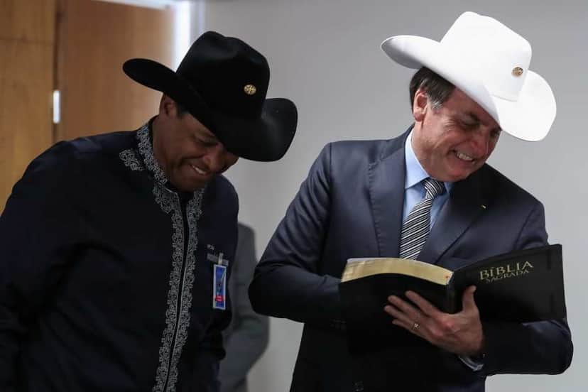 Valdemiro Santiago e Bolsonaro são vistos juntos pela primeira vez após climão (Foto: Marcos Corrêa / PR) Valdemiro Santiago e Bolsonaro são vistos juntos pela primeira vez após climão (Foto: Marcos Corrêa / PR)