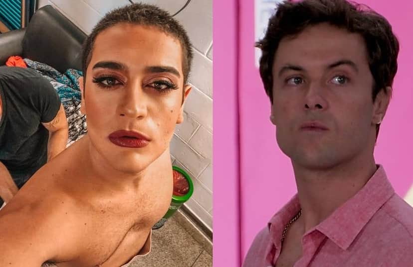 Sabrina (Miguel Rômulo) e Candé (Kayky Brito) viverão romance em Verão 90 (Foto: Reprodução)