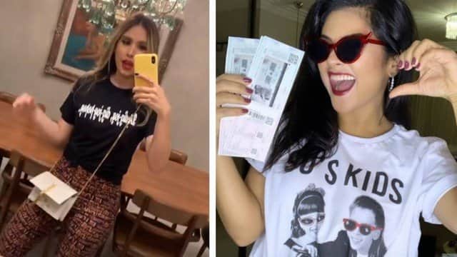Thyane Dantas e Mileide Mihaile Foto: Reprodução/Instagram Wesley Safadão Thyane Dantas e Mileide Mihaile Foto: Reprodução/Instagram Wesley Safadão