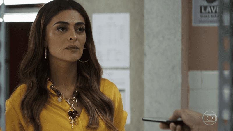 Maria da Paz (Juliana Paes) em cena de A Dona do Pedaço (Foto: Reprodução/Globo) Maria da Paz (Juliana Paes) em cena de A Dona do Pedaço (Foto: Reprodução/Globo)