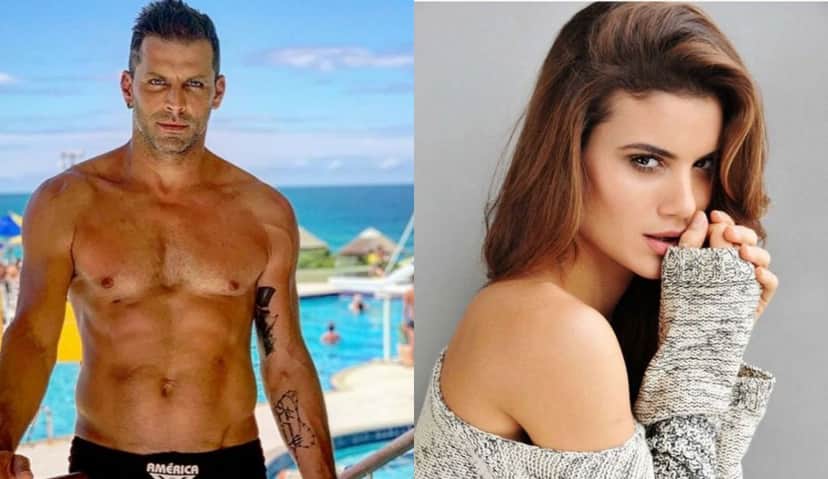 Henri Castelli e Tarcia Ciarlini; antes, ator teve um rápido relacionamento com Rebeca Abravanel (Foto: Montagem/TV Foco) Henri Castelli e Tarcia Ciarlini; antes, ator teve um rápido relacionamento com Rebeca Abravanel (Foto: Montagem/TV Foco)