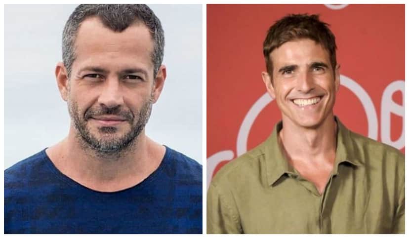Reynaldo Gianecchini e Malvino Salvador, atores de A Dona do Pedaço, foram desmascarados (Foto: Reprodução/ Montagem TV Foco) Reynaldo Gianecchini e Malvino Salvador, atores de A Dona do Pedaço, foram desmascarados (Foto: Reprodução/ Montagem TV Foco)
