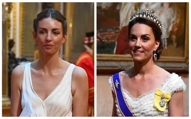 Rose Hanbury e Kate Middleton (Foto: Reprodução) Rose Hanbury e Kate Middleton (Foto: Reprodução)
