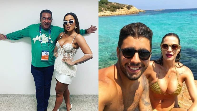 Anitta e Painitto, Luana Piovani e Pedro Scooby (Foto: Reprodução/Instagram) Anitta e Painitto, Luana Piovani e Pedro Scooby (Foto: Reprodução/Instagram)