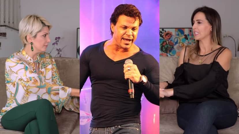 Antônia Fontenelle, Eduardo Costa e Lílian Araújo (Foto: Reprodução/Montagem TV Foco) Antônia Fontenelle, Eduardo Costa e Lílian Araújo (Foto: Reprodução/Montagem TV Foco)
