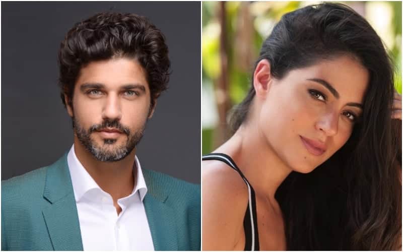 Os atores da novela da Globo, Órfãos da Terra, Carol Castro e Bruno Cabrerizo estariam namorando (Foto: Montagem TV Foco) Os atores da novela da Globo, Órfãos da Terra, Carol Castro e Bruno Cabrerizo estariam namorando (Foto: Montagem TV Foco)