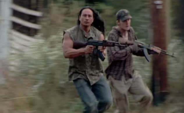 O ator Dango Nguyen em cena de The Walking Dead (Foto: Reprodução) O ator Dango Nguyen em cena de The Walking Dead (Foto: Reprodução)
