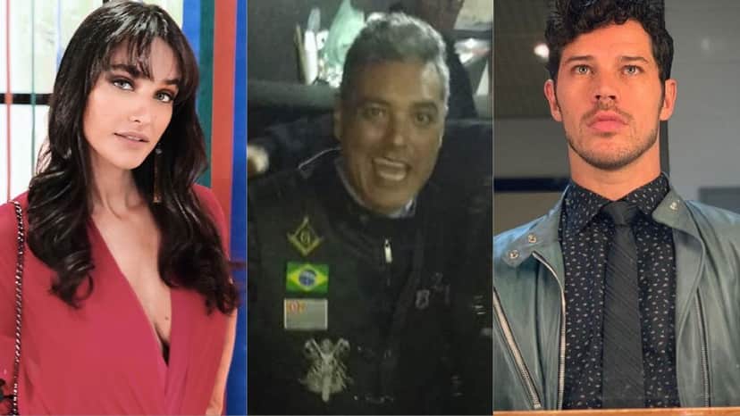 Débora Nascimento, Cabrabom e José Loreto (Montagem: TV Foco) Débora Nascimento, Cabrabom e José Loreto (Montagem: TV Foco)