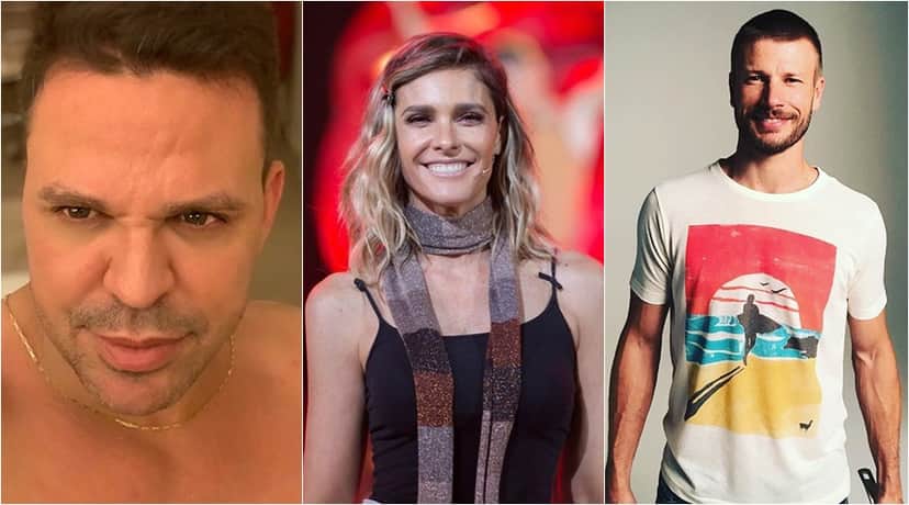 Eduardo Costa, Fernanda Lima e Rodrigo Hilbert voltaram a virar assunto após grande polêmica (Foto: Reprodução) Eduardo Costa, Fernanda Lima e Rodrigo Hilbert voltaram a virar assunto após grande polêmica (Foto: Reprodução)