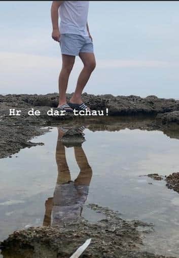 Evaristo Costa se despediu da praia após sair da TV Globo (Foto: Reprodução/Instagram) Evaristo Costa se despediu da praia após sair da TV Globo (Foto: Reprodução/Instagram)