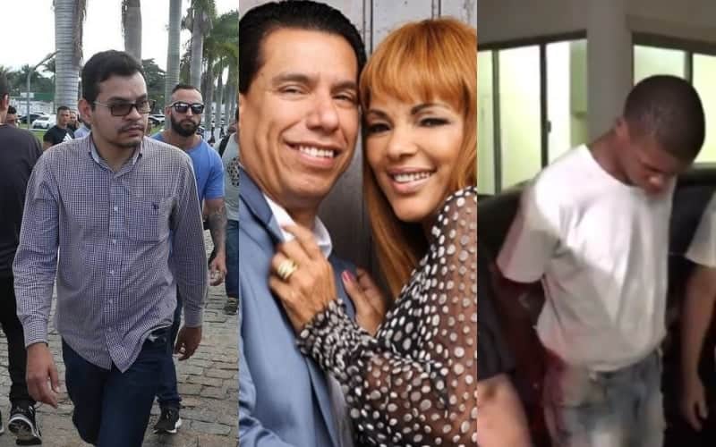 Flordelis vê dois de seus filhos sendo presos pelo homicídio do Pastor Anderson do Carmo (Foto: Montagem TV Foco) Flordelis vê dois de seus filhos sendo presos pelo homicídio do Pastor Anderson do Carmo (Foto: Montagem TV Foco)