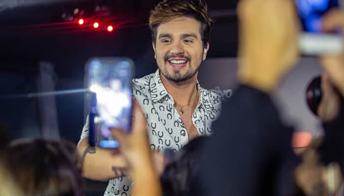 Luan Santana durante apresentação do show Viva à imprensa; musical será exclusivo do streaming da Globo (Foto: Divulgação/Globoplay) Luan Santana durante apresentação do show Viva à imprensa; musical será exclusivo do streaming da Globo (Foto: Divulgação/Globoplay)