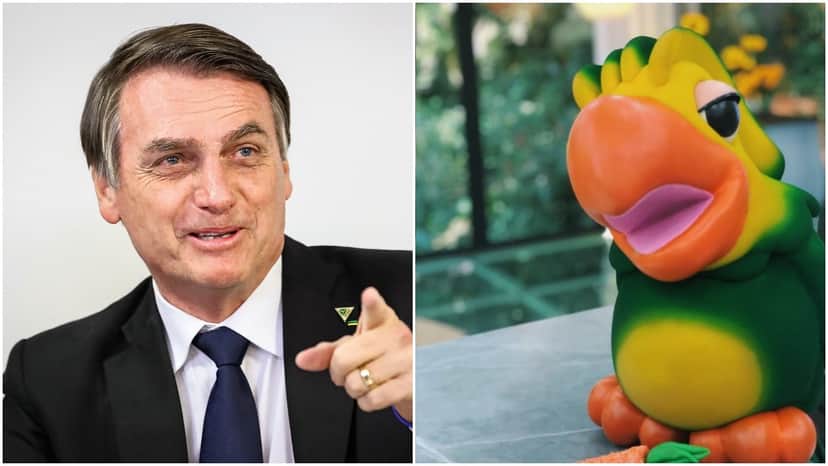 Jair Bolsonaro e Louro José (Foto: Reprodução/Instagram/Montagem TV Foco) Jair Bolsonaro e Louro José (Foto: Reprodução/Instagram/Montagem TV Foco)