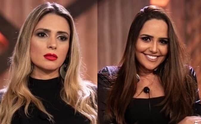 Nadja Pessoa e Perlla D'Black no Canta Comigo (Foto: Divulgação/Record) Nadja Pessoa e Perlla D'Black no Canta Comigo (Foto: Divulgação/Record)