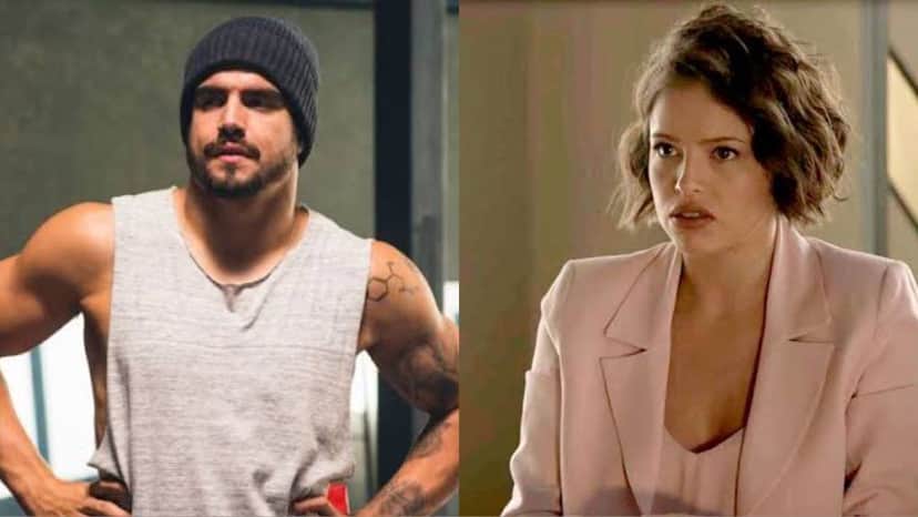 Rock irá perceber que Josiane está sendo ameaçada por Fabiana em A Dona do Pedaço (Montagem: TV Foco) Rock irá perceber que Josiane está sendo ameaçada por Fabiana em A Dona do Pedaço (Montagem: TV Foco)