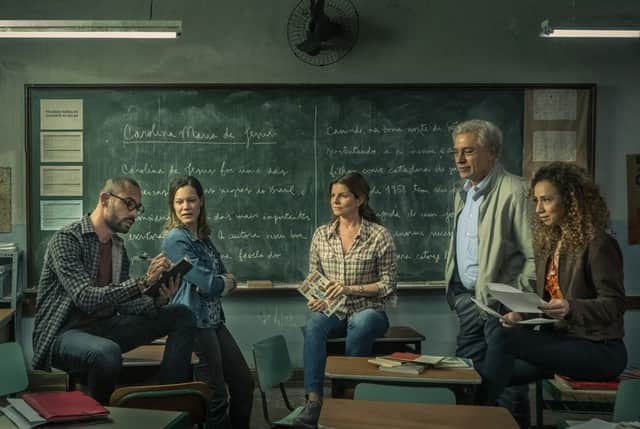 Elenco da nova série da Globo, Segunda Chamada (Foto Mauricio Fidalgo/ Globo) Elenco da nova série da Globo, Segunda Chamada (Foto Mauricio Fidalgo/ Globo)