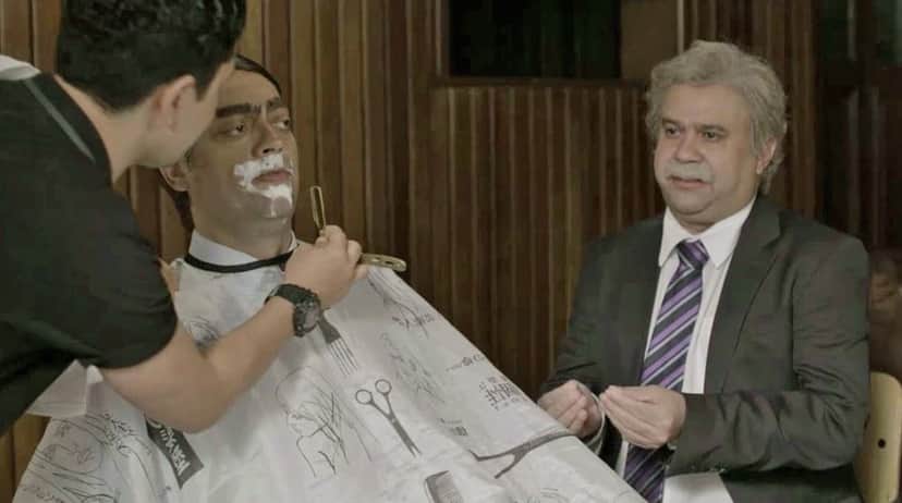 O presidente Jair Bolsonaro da Globo na barbearia (Foto: Reprodução) O presidente Jair Bolsonaro da Globo na barbearia (Foto: Reprodução)