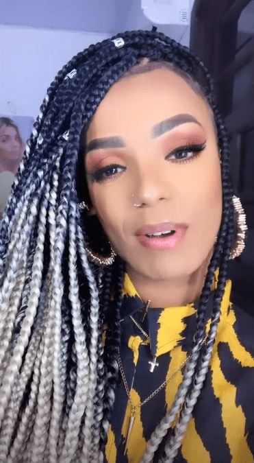 Novo cabelo da dançarina da Ludmilla Brunna Gonçalves (Foto: Reprodução/ Instagram) Novo cabelo da dançarina da Ludmilla Brunna Gonçalves (Foto: Reprodução/ Instagram)