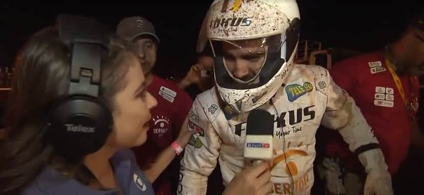 Caio Castro falou sobre acidente de carro e garantiu que estava tudo bem com ele (Foto: Reprodução/ Globoesporte) Caio Castro falou sobre acidente de carro e garantiu que estava tudo bem com ele (Foto: Reprodução/ Globoesporte)