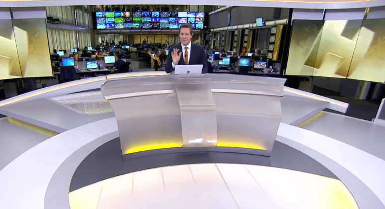 Dony De Nuccio deixou o Jornal Hoje após pedir demissão por causa do escândalo que se envolveu (Foto: Reprodução) Dony De Nuccio deixou o Jornal Hoje após pedir demissão por causa do escândalo que se envolveu (Foto: Reprodução)