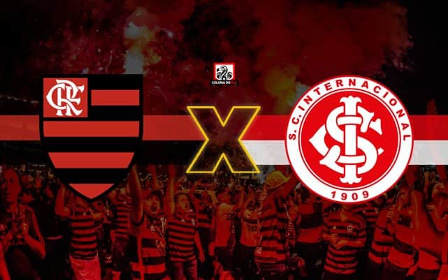 Flamengo e Internacional jogam hoje pelas quartas de final da Libertadores (Foto: Reprodução) Flamengo e Internacional jogam hoje pelas quartas de final da Libertadores (Foto: Reprodução)