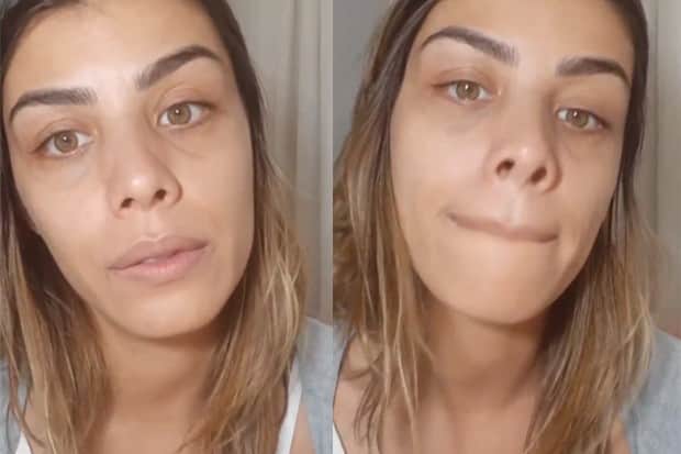 Franciele Grossi se pronuncia após desabafo de marido, Diego (Foto: Reprodução/Instagram) Franciele Grossi se pronuncia após desabafo de marido, Diego (Foto: Reprodução/Instagram)