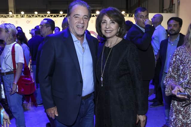 Tony Ramos e a esposa, Lidiane Barbosa, na inauguração dos novos estúdios da Globo (Foto: Globo/Reginaldo Teixeira) Tony Ramos e a esposa, Lidiane Barbosa, na inauguração dos novos estúdios da Globo (Foto: Globo/Reginaldo Teixeira)