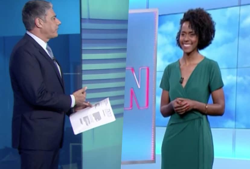 William Bonner cobrou explicações ao vivo de Maju Coutinho no Jornal Nacional (Foto reprodução) William Bonner cobrou explicações ao vivo de Maju Coutinho no Jornal Nacional (Foto reprodução)