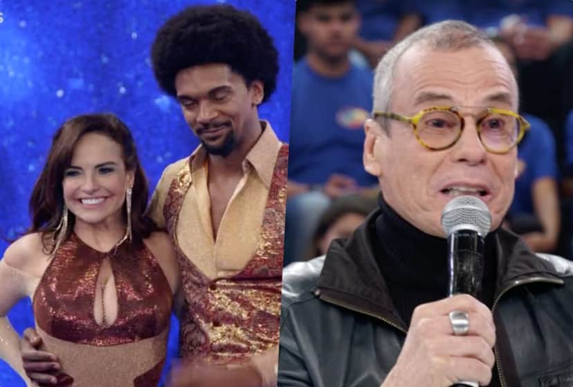 Carlinhos de Jesus deu nota abaixo do protocolo na Dança dos Famosos da Globo do Faustão Carlinhos de Jesus deu nota abaixo do protocolo na Dança dos Famosos da Globo do Faustão