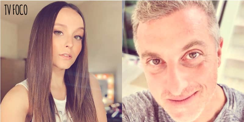 Larissa Manoela do SBT e Luciano Huck da Globo toparam participar de grandes desafios Larissa Manoela do SBT e Luciano Huck da Globo toparam participar de grandes desafios
