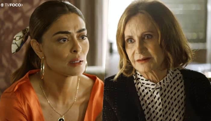 Linda revelará segredo para Maria da Paz em A Dona do Pedaço Linda revelará segredo para Maria da Paz em A Dona do Pedaço