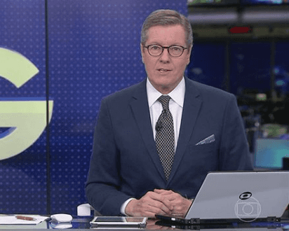 Marcio Gomes no Jornal da Globo (Foto: Reprodução/ Instagram) Marcio Gomes no Jornal da Globo (Foto: Reprodução/ Instagram)