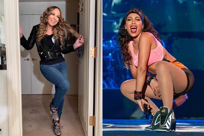A cantora Mariah Carey começou seguir Anitta no Instagram (Foto: Reprodução) A cantora Mariah Carey começou seguir Anitta no Instagram (Foto: Reprodução)