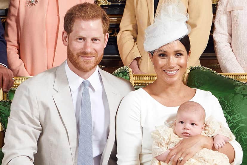 Príncipe Harry, Meghan Markle e Archie (Foto: Reprodução) Príncipe Harry, Meghan Markle e Archie (Foto: Reprodução)