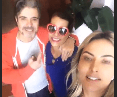 João Kleber, Narcisa Tamborindeguy e Mara Ferraz (Foto: Reprodução/ Instagram) João Kleber, Narcisa Tamborindeguy e Mara Ferraz (Foto: Reprodução/ Instagram)