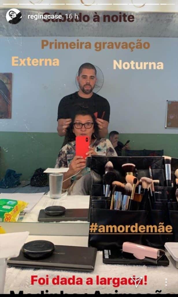 Regina Casé em Amor de Mãe Regina Casé em Amor de Mãe