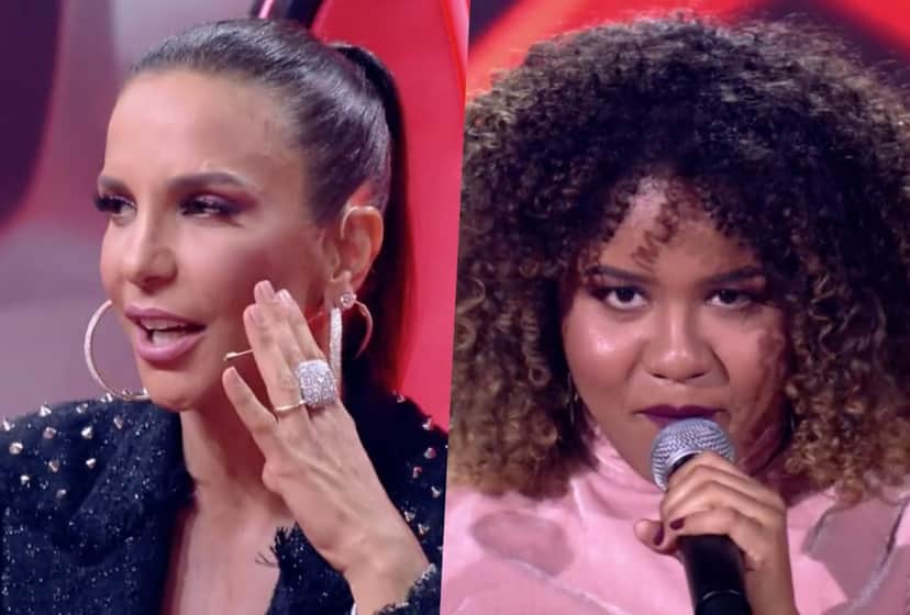 Ivete Sangalo ficou desconcertada no The Voice Brasil após ser colocada contra a parede Ivete Sangalo ficou desconcertada no The Voice Brasil após ser colocada contra a parede