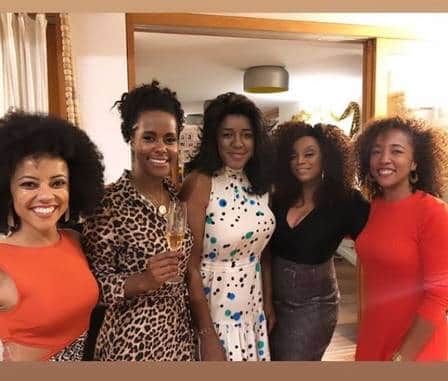 Maju Coutinho comemorou aniversário com as amigas Foto: Reprodução/Instagram Maju Coutinho comemorou aniversário com as amigas Foto: Reprodução/Instagram