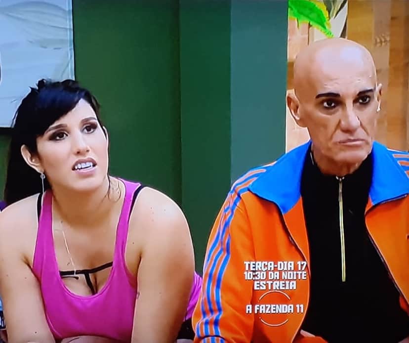 Amin Khader se estressou com Erick Ricarte durante confinamento no reality show A Fazen da. (Foto: Reprodução) Amin Khader se estressou com Erick Ricarte durante confinamento no reality show A Fazen da. (Foto: Reprodução)