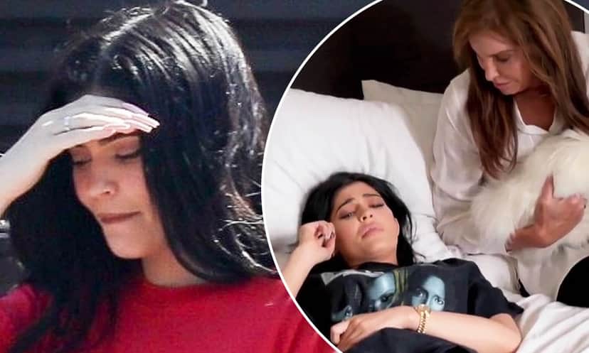 Kylie Jenner teve que ser hospitalizada depois de não estar se sentindo bem (Foto: Reprodução) Kylie Jenner teve que ser hospitalizada depois de não estar se sentindo bem (Foto: Reprodução)