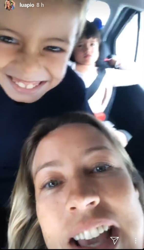 Luana Piovani troca o nome dos filhos e é corrigida por um deles. (Foto: Reprodução) Luana Piovani troca o nome dos filhos e é corrigida por um deles. (Foto: Reprodução)