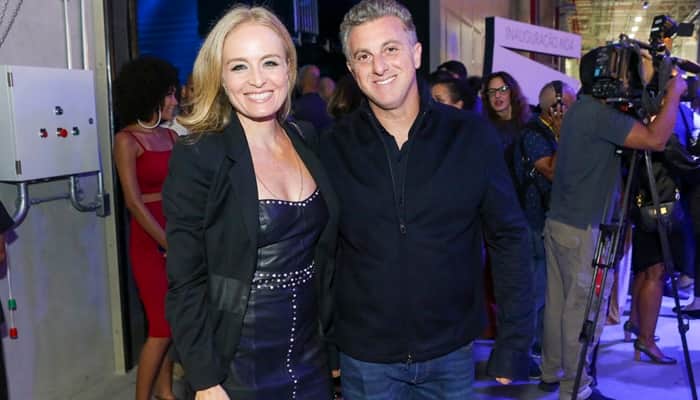 Angélica e Luciano Huck na inauguração do novo complexo de estúdios da Globo (Foto: Globo/Reginaldo Teixeira) Angélica e Luciano Huck na inauguração do novo complexo de estúdios da Globo (Foto: Globo/Reginaldo Teixeira)