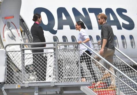 Príncipe Harry fala sobre voo que fez de jatinho com a família (Foto: Reprodução) Príncipe Harry fala sobre voo que fez de jatinho com a família (Foto: Reprodução)